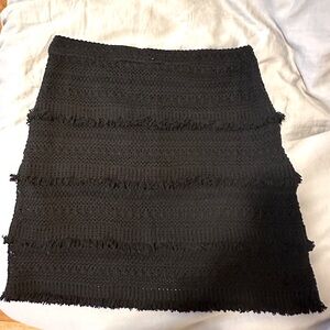 Joie high waisted mini black skirt size S